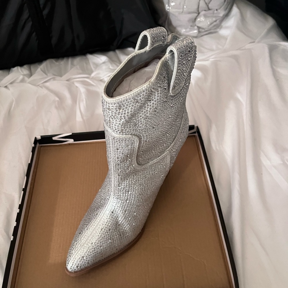 Rhinestone boots